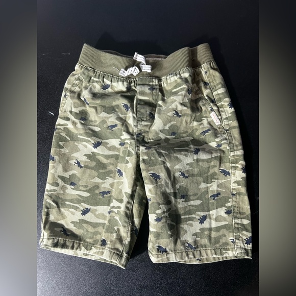 WEATHERPROOF VINTAGE Little Boy 2pc Woven Shirt  Short Set Dinosaurs Size 7 - Picture 5 of 9